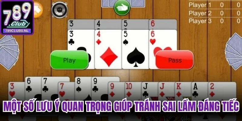 Một số lưu ý quan trọng giúp tránh sai lầm đáng tiếc
