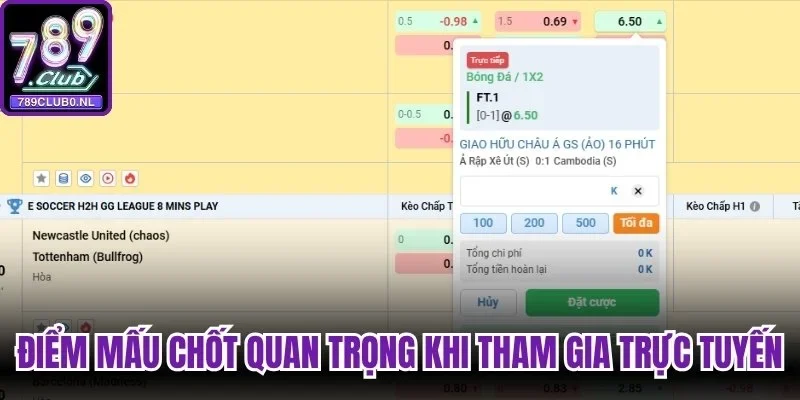 Điểm mấu chốt quan trọng khi tham gia giải trí trực tuyến