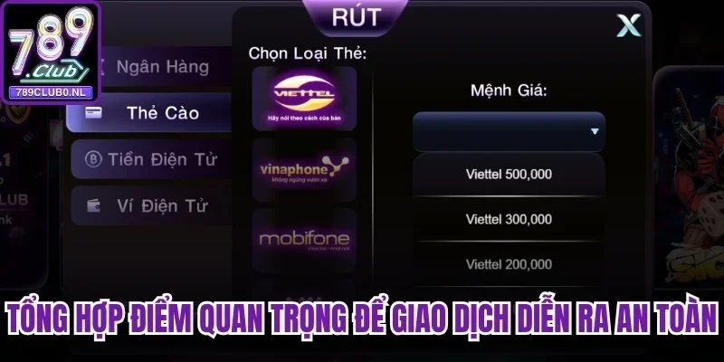 Tổng hợp điểm quan trọng để giao dịch diễn ra an toàn