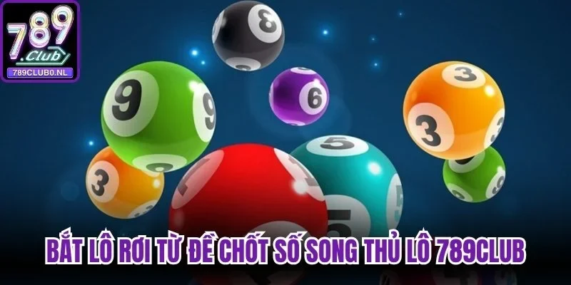 Bắt lô rơi từ đề chốt số Song Thủ Lô 789Club